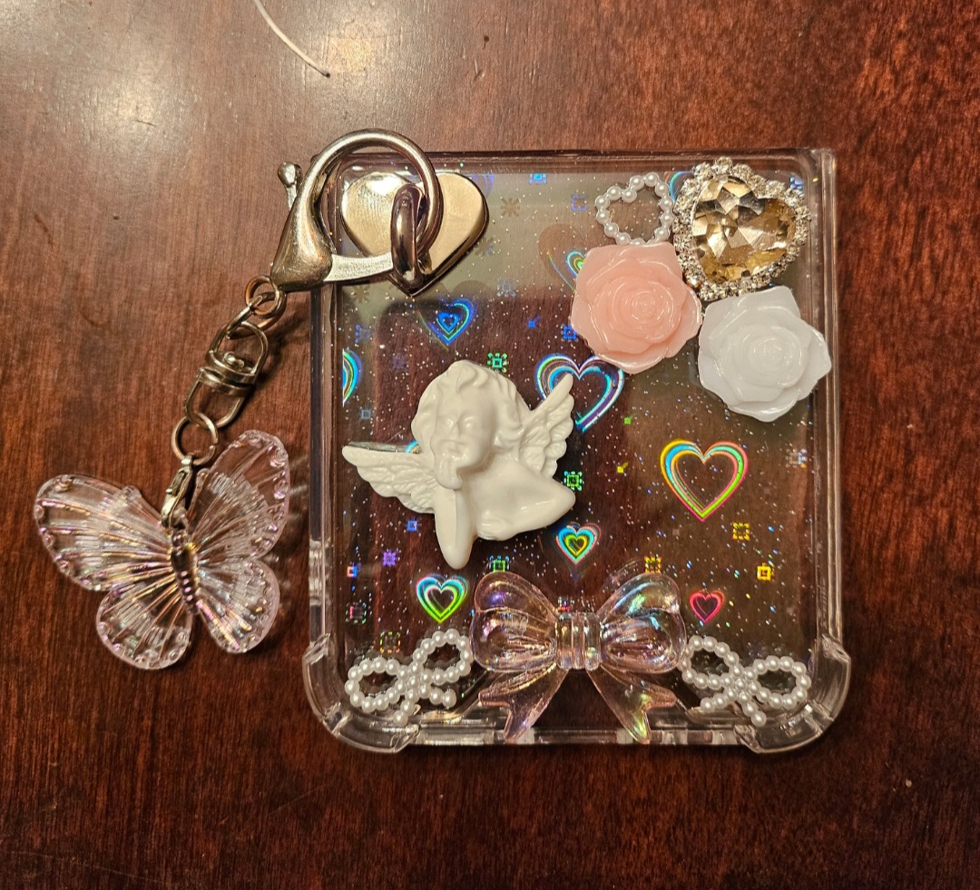 old weathered decoden phone case
